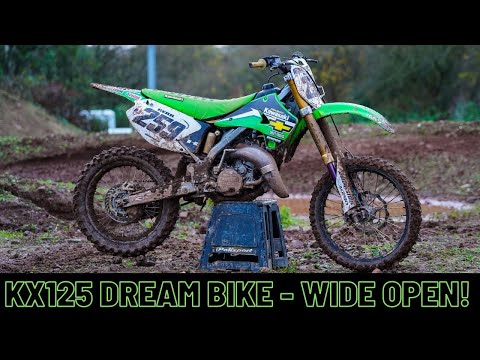THIS KX125 2 STROKE IS WAY TOO FUN!