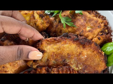 HOW TO MAKE BEEF PATTY WITH PLANTAIN