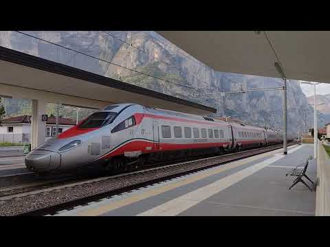 Frecciargento diretto a Napoli C.le ETR600 passaggio in stazione