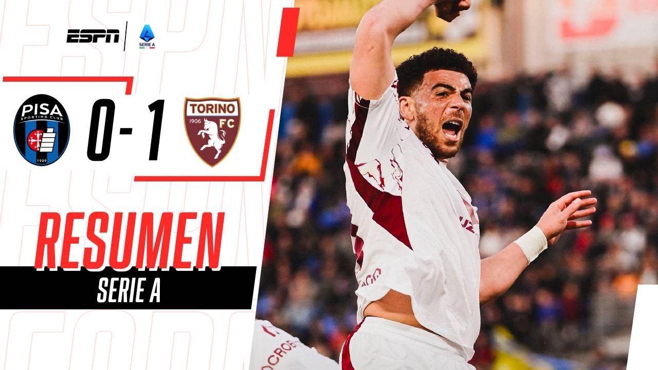 AGÓNICO TRIUNFO DE TORINO ANTE EL ÚLTIMO DE LA SERIE A | Pisa 0-1 Torino | RESUMEN