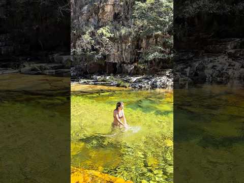 PARAÍSO PERDIDO NO BRASIL 🇧🇷 #viagem #natureza #minasgerais #serradacanastra #turismo