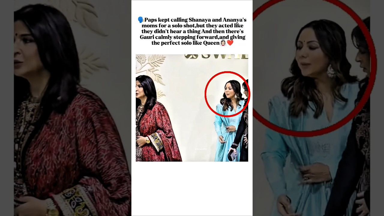 others walked away but gauri🥰#gaurikhan #bollywood