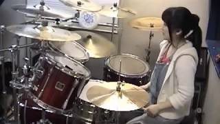 Children of Bodom &quot;Living Dead Beat&quot; Drumcover - Fumie Abe -