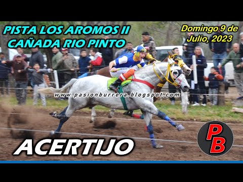 ACERTIJO: PISTA LOS AROMOS II - CAÑADA DE RIO PINTO (09-07-2023)