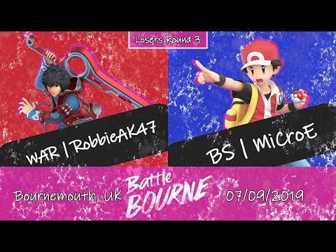BattleBourne SSBU Singles - MiCroE (Pokémon Trainer) vs RobbieAK47 (Shulk) Losers' Round 3