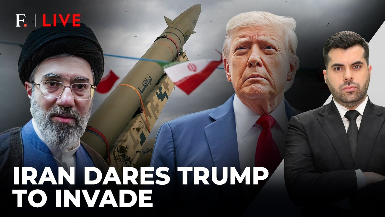 Iran Dares Trump to Invade Kharg Island Amid Escalating US-Iran Conflict | Firstpost Live
