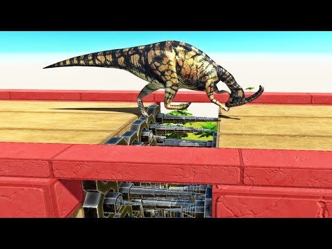 🦖 Can Dinosaurs Jump Over DEADLY SPIKES & Survive in ARBS? ⚠️🔥