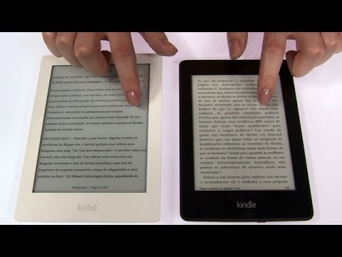 Comparação de e-readers: Kindle x Kobo
