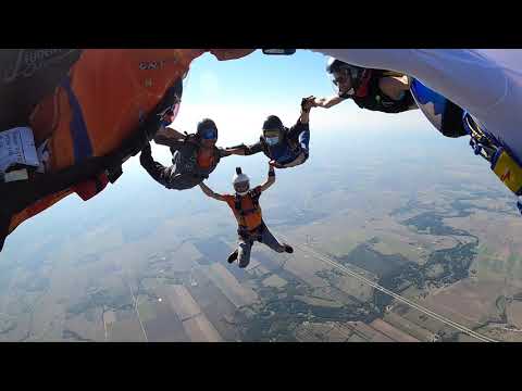 9 Way Highbrid Skydive Spaceland San Marcos 10-11-2020