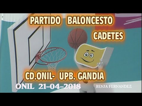 PARTIDO C.D.ONIL  U.P.B.GANDIA