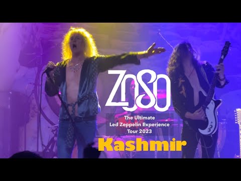The Roadie Show - Kashmir | ZOSO - The Ultimate Led Zeppelin Experience (Tour 2023)