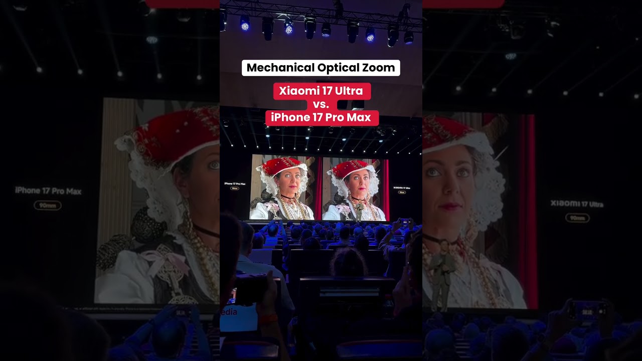 Xiaomi shows off its mechanical optical zoom #mwc2026 #xiaomi