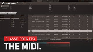 Classic Rock EBX  The MIDI