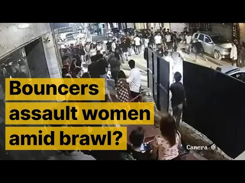 Caught On CCTV: Brawl Outside Delhi Club; Bouncers Allegedly Misbehave With Woman, Tear Her Clothes