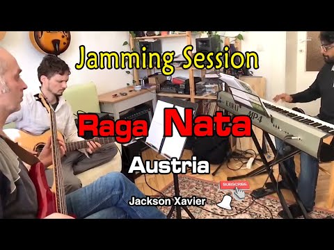 Raga#Nata#Iyengaru Veetu Azhake#Jamming Session with team members#Austria#Vienna#Jacksonxavier