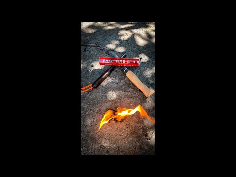 Procamptek- Fast Fire Stick In Action and is The best Fire Starter Available