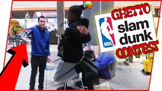 The Ghetto NBA Public Slam Dunk Contest!