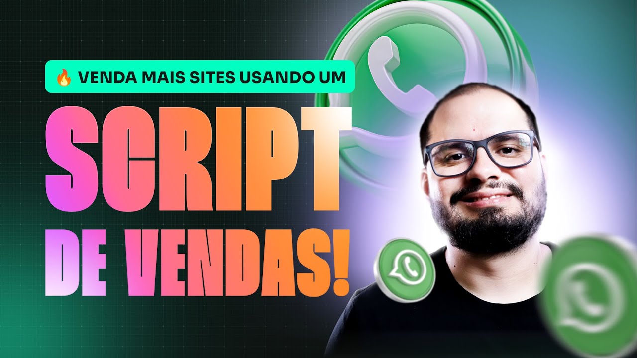 🤑 DESCUBRA COMO VENDER MAIS SITES USANDO UM SCRIPT DE VENDAS NO WHATSAPP!!!