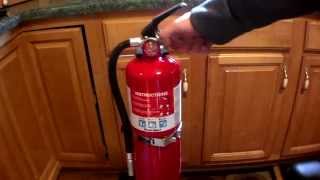 How To Install a Kitchen Fire Extinguisher