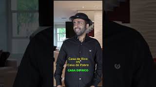 Casa de Rico e de pobre 😂😂😂