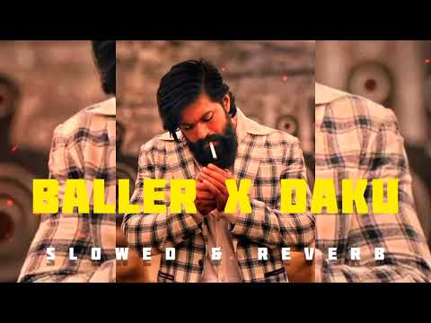 Baller x Daku (Slowed and Reverb ) ||shubh || #baller #shubh