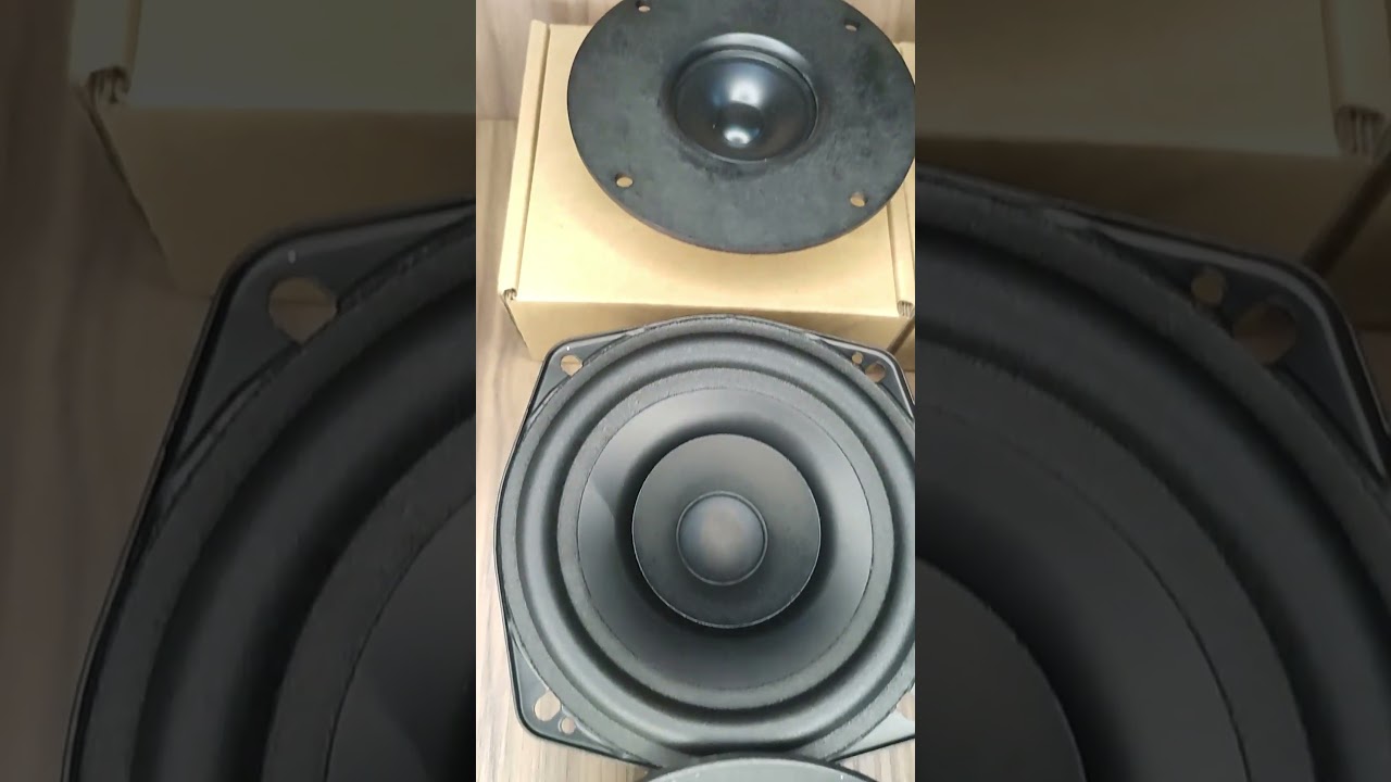 Kit Full Range + Tweeter + Borne...  #bookshelf #audio