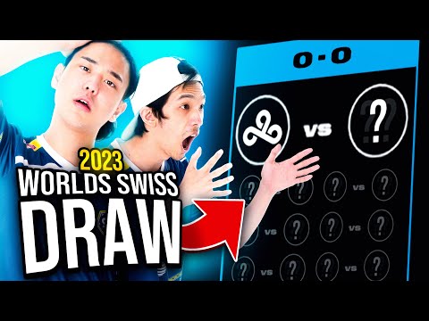 Cloud9 REACTS To the Worlds 2023 Draw!