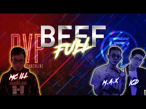 『2016 BEEF』 MC ILL VS. ICD x M.A.X (FULL)「Lyrics」