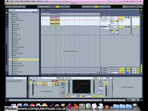 Parallel compression Effect Rack in Ableton Live