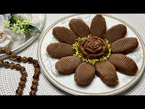 Halva sa Pekmezom - mjere na čašu | Wheat flour Halwa with Traditional Syrup | Mehlhalwa mit Sirup