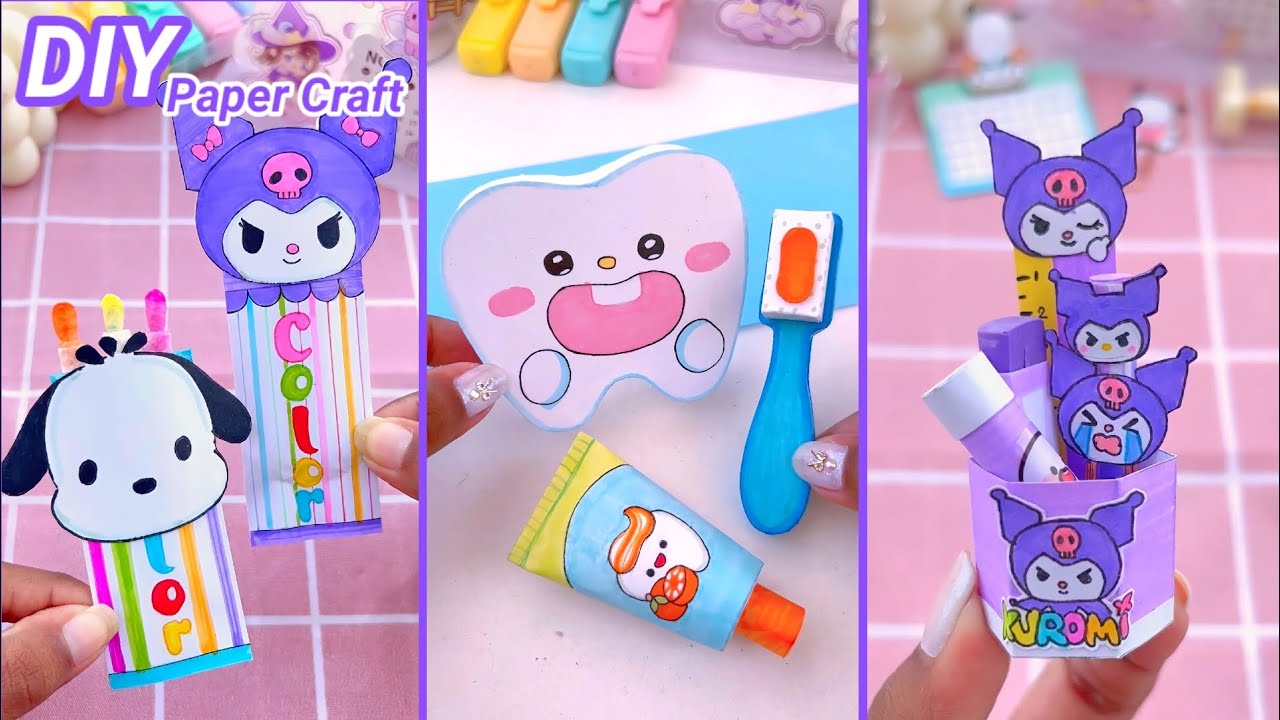 DIY Miniature Crafts Idea / Easy Craft Ideas / school hacks / mini craft / how to make / paper craft