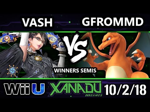 S@X 270 Smash 4 -  Vash (Bayonetta) Vs.  GFromMD (Charizard, Pikachu) Wii U Winners Semis