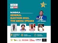 GENERAL ULIMUNGU SPEAKS SERIOUSLY AT A JOURNALISTS DEBATE TOWARDS THE 2025 GENERAL ELECTIONS