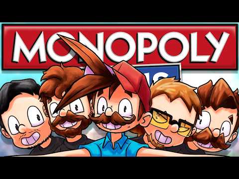 ONE LAST GAME OF MONOPOLY! (Monopoly Plus w/ Larry, Smarty, Tom & Ze)