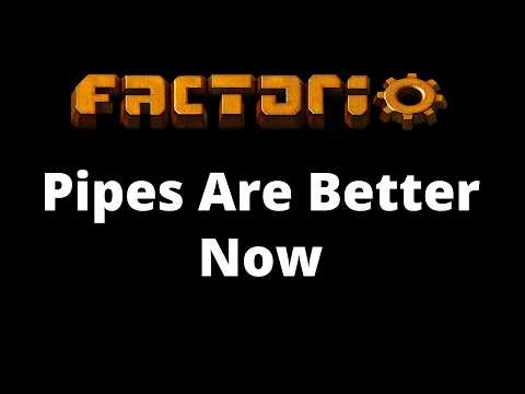Factorio Pipe Throughput