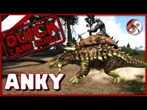 How To Tame an Ankylosaurus Ark Quick Easy Taming Guide