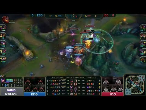 EDG Scout Neeko 5 Man POP BLOSSOM To ACE JDG