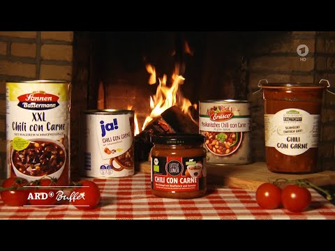 Test: Geschmacksprobe Chili con Carne aus dem Supermarkt (29.01.2021 ARD-Buffet)