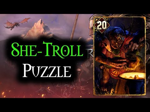 She-Troll Puzzle - Thronebreaker The Witcher Tales