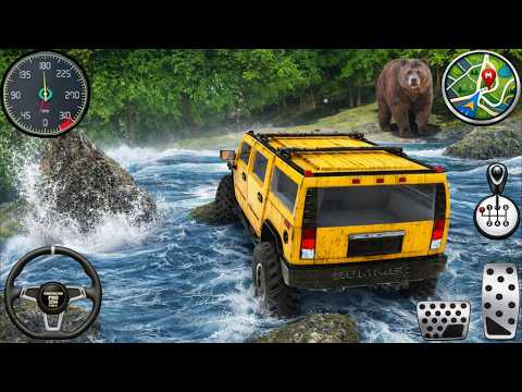 4x4 Offroad Jeep Driving Simulator 3D - Drive SUV 4x4 jeep Offroad Game - Android GamePlay
