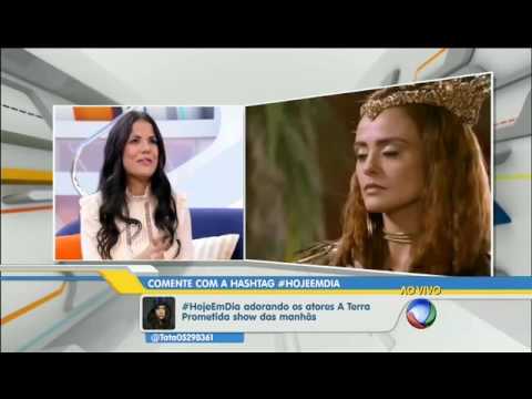 Maytê Piragibe no Programa Hoje me Dia - 30/06/16