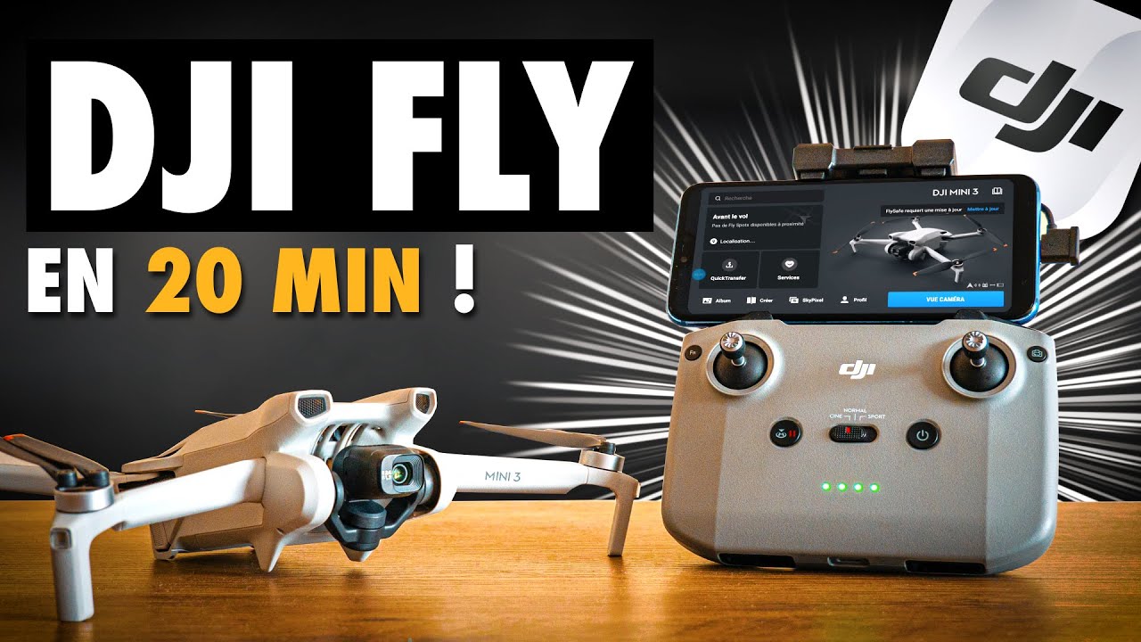 Apprendre l'ESSENTIEL de DJI FLY en 20 min ! Tutoriel Débutant Drone DJI