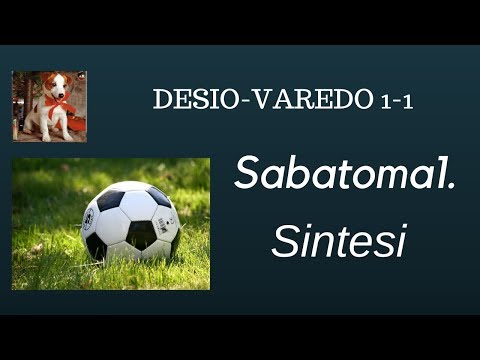 Desio-Varedo 1-1 ( I Goll del 28-04-2018 Juniores)