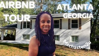 5 bedroom 3 bathroom AirBnB Tour| Atlanta, Georgia|
