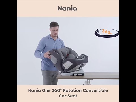 Nania one 360 rotation convertible car seat
