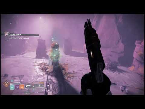 Destiny 2 Edge of Fate Message Approach Singularity Defeat Vex Destroy Cube Get to Mattermorph