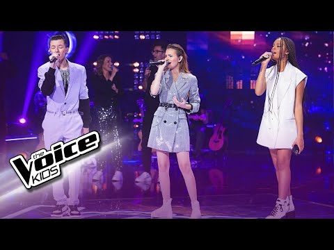 AniKa Dąbrowska, Marcin Maciejczak, Sara James - "Lecę" | The Voice Kids Poland 5