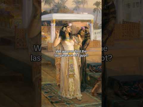 The mystery of Cleopatra's tomb... #history #art
