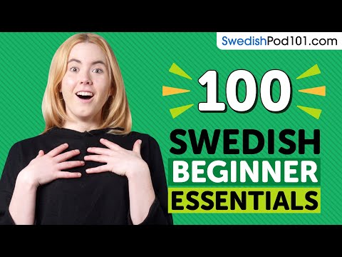 Learn Swedish: 100 Beginner Swedish Videos You Must Watch