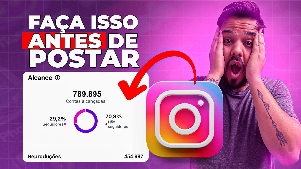 O que Fazer Antes de POSTAR NO INSTAGRAM. Aumente Seguidores e Engajamento com esse Passo a Passo